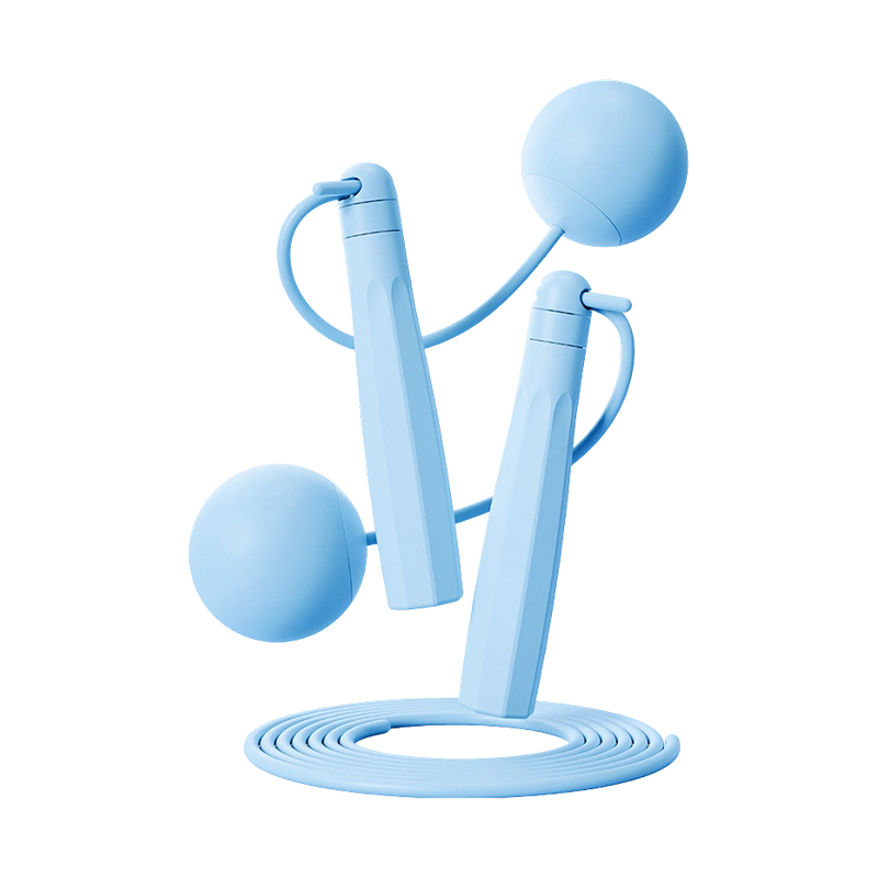 طناب پرش مسابقه ای با دسته پلاستیکی 150 میلی متری TS-79